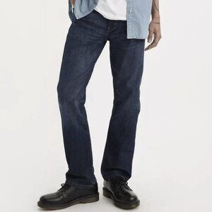 Mens Levis 513 Jeans Medium Blue Wash Size 32x32 LIKE NEW